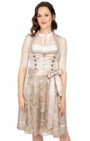 Elegant Dirndl Dress with Apron