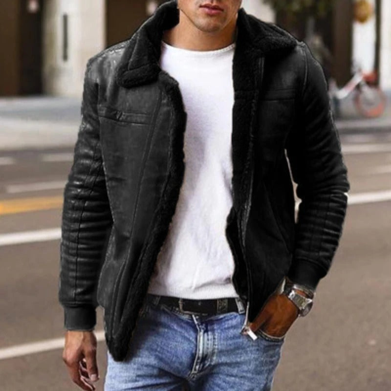 Men’s Warm Winter Jacket – Stylish & Cozy