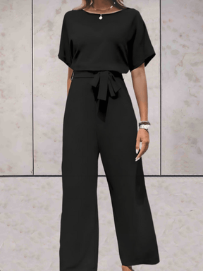 Elegant Batwing Sleeve Jumpsuit