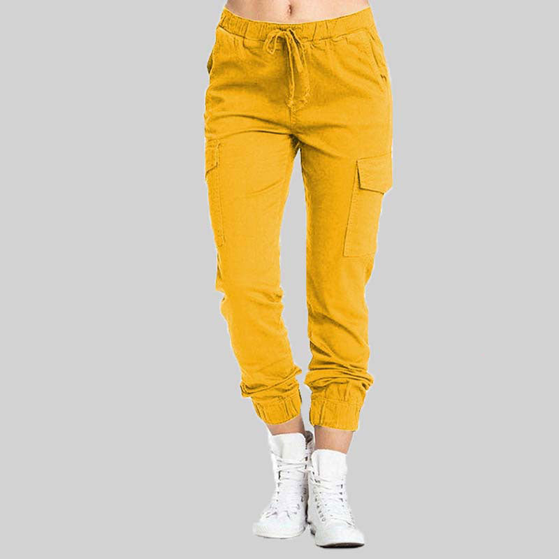 High-Waisted Cargo Pants - Stylish & Comfortable