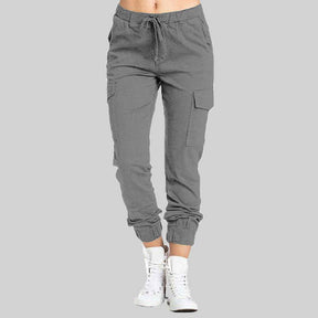 High-Waisted Cargo Pants - Stylish & Comfortable