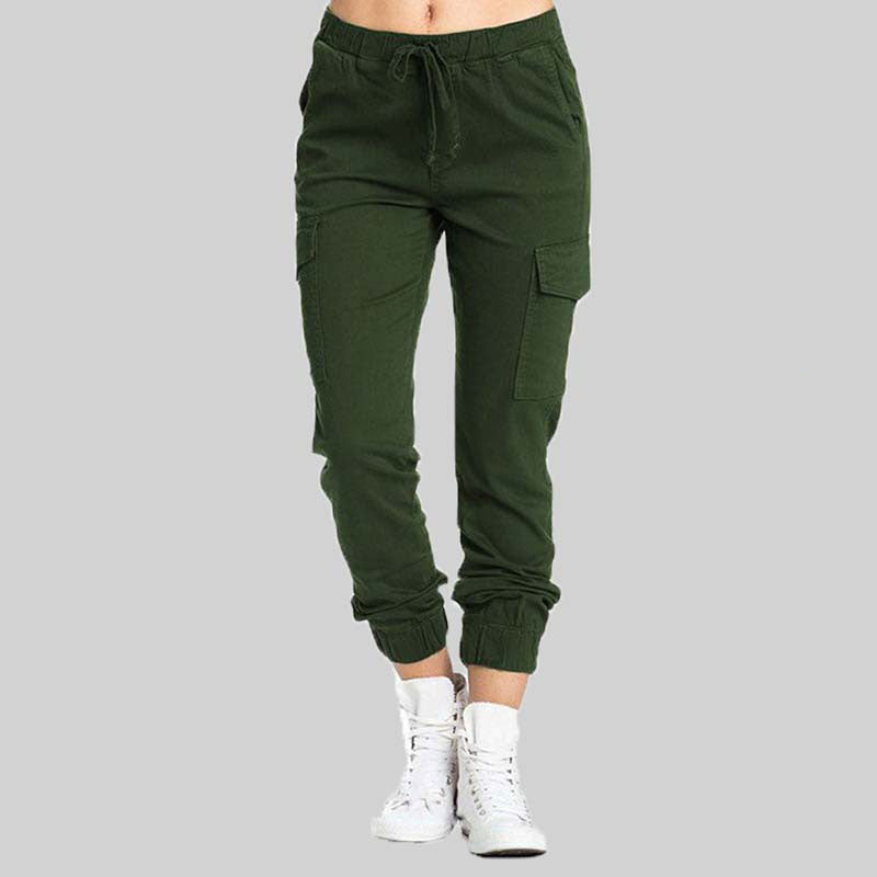 High-Waisted Cargo Pants - Stylish & Comfortable