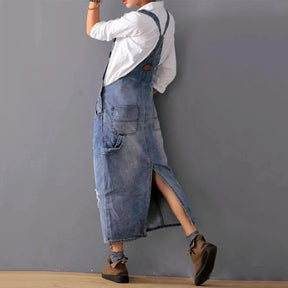 Denim Slip Dress - Casual & Stylish