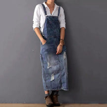 Denim Slip Dress - Casual & Stylish