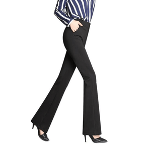 High-Waisted Flared Trousers - Elegant & Stylish