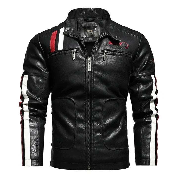 Racing-Inspired Bomber Jacket – Bold & Stylish